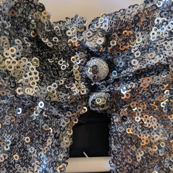 Anthropologie Sunday In Brooklyn Sequin Top M Petite - Picture 8 of 8